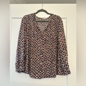 Floral Print Women's Top